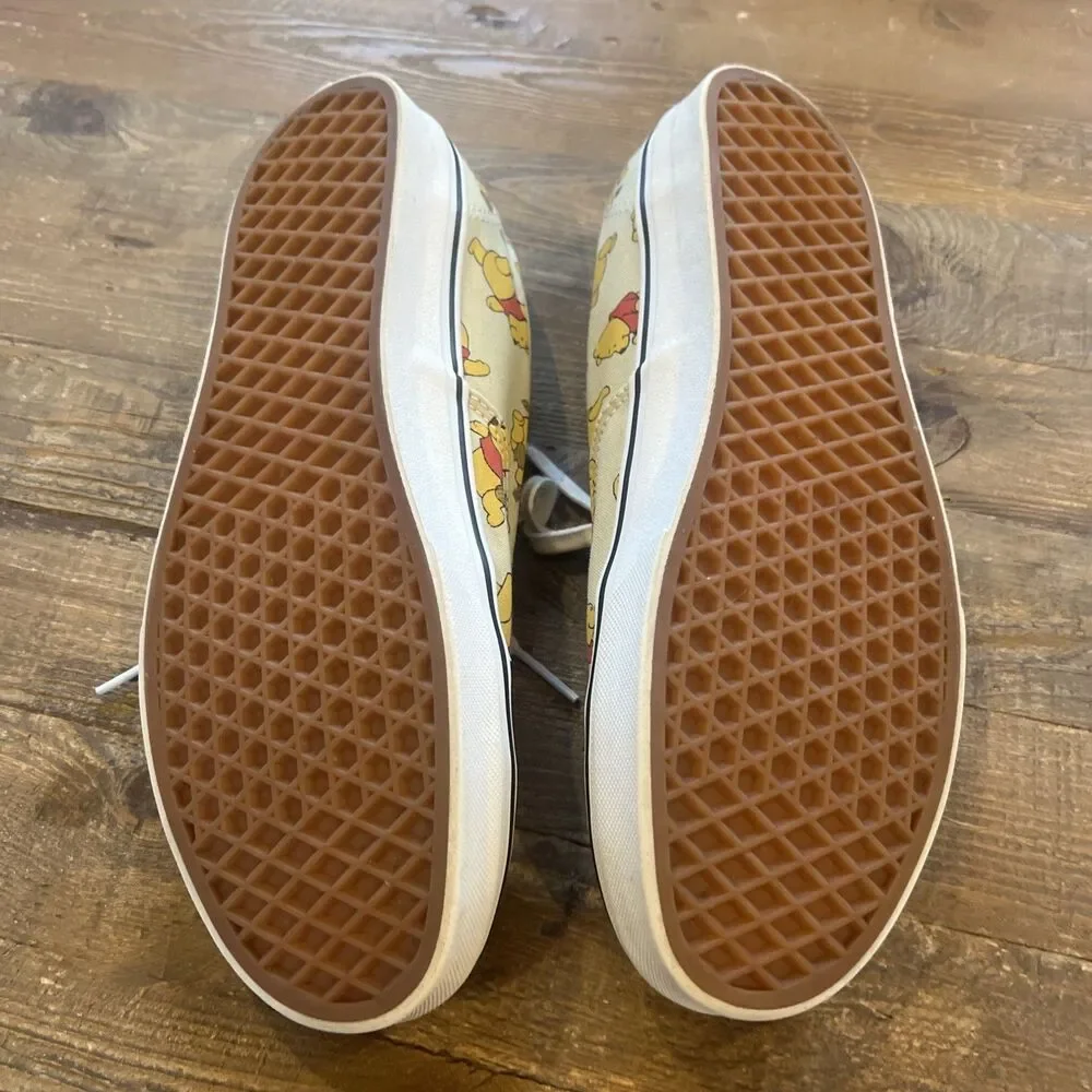 Vans Authentic Disney Winnie Pooh Bear All Over Print Sz Men’s 11.5 EUC